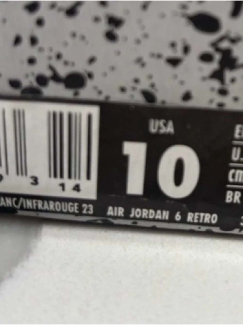 Jordan 6 Tinker Size 10